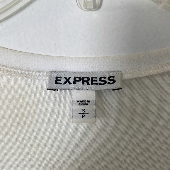 Cream beaded tank from express - Picture 3 of 4